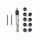 13pcs 3/8 Inch Spot Welding Drill Bit Separate Remover Rotating Double Sided Spot Weld Cutter Set