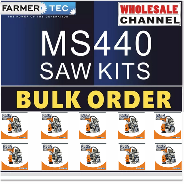 MS440 10 SAWKITS BULK ORDER(Minimum Order Quantity 10 Sets) Complete aftermarket repair kits For Stihl MS440 044
