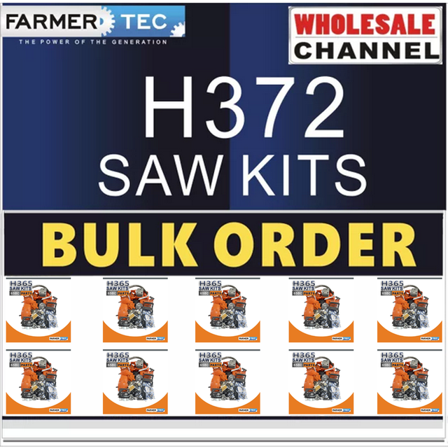 H372 10 SAWKITS BULK ORDER(Minimum Order Quantity 10 Sets) Complete aftermarket repair kits For Husqvarna 362 365 371 372XP