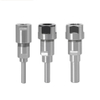 8mm to 12mm, 8mm to 1/2\'\', 1/4\'\' to 8mm Adapter Straight Shank Router Bit Collet Engraving Machine Extension Rod