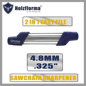 2 IN 1 Easy File .325 3/16 4.8mm Chainsaw Chain Sharpener 5605 750 4304