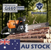 AU STOCK only to AU ADDRESS - 92cc Holzfforma® G660 Gasoline Chain Saw Power Head Without Guide Bar and Chain Top Quality By Farmertec All parts are For MS660 066 Chainsaw 2-4 Days Delivery Time Fast Shipping For AU Customers Only