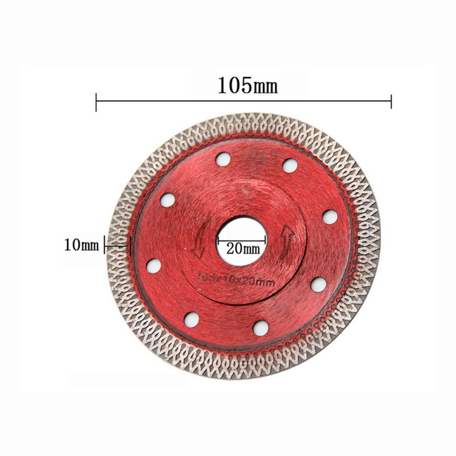 105mm/115mm/125mm Diamond Ceramic Saw Blade Porcelain Tile Ceramic Sharp Cutting Disc