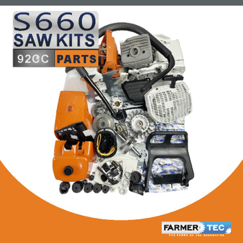 Complete Aftermarket Repair Parts For Holzfforma G660 STIHL MS660 066 Chainsaw Engine Motor Crankcase Crankshaft Carburetor Fuel Tank Cylinder Piston Ignition Coil