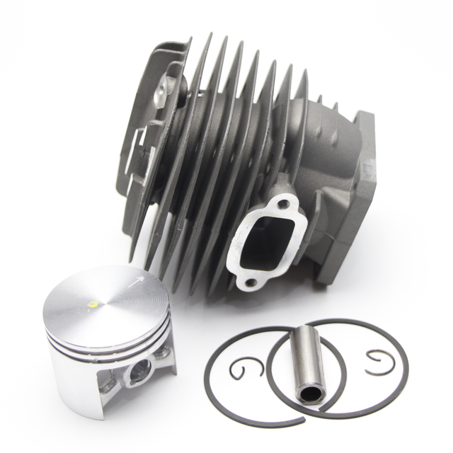 48mm Cylinder Piston Kit For Stihl 034 036 MS340 MS360 Chainsaw 1125 020 1206 With Pin Ring Circlip ( Without Decom. Port)