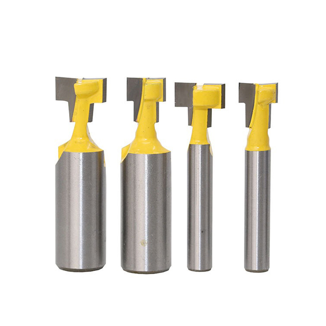 1/4'' Shank 3/8'' Blade, 1/4'' Shank 1/2'' Blade, 1/2'' Shank 3/8'' Blade, 1/2'' Shank 1/2'' Blade Key Hole Blades T-Slot Cutter Wood Working Router Bit