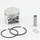 46mm Piston Kit Rings Wist Pin For STIHL FS420 FS420L FS550 FS550L SR400 Leaf Blower Engine Motor # 4116 030 2005