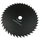 40T Trimmer Blade 25.4X255MM For Stihl Husqvarna Echo Homelite Honda Robin Yamaha Sindaiwa McCulloch Solo Dolmar Tanaka Red Max Sears Grass String Trimmer Brush Cutter (Arbor 25.4MM / Diameter 255MM) Carbide Cutting Blade