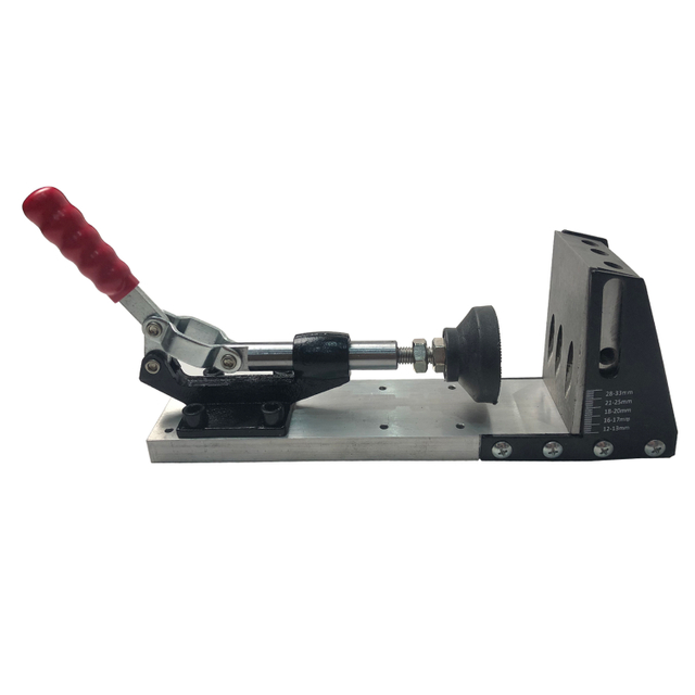 Pocket Hole Jig Drill Guide Master Kit For Carpenter Joinery System Woodworking