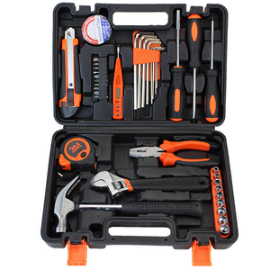 38pcs Insulating Insulating Tape Bits Holder Wrench Wire-cutter Claw Hammer Screwdriver Sleeves Household Combination Kit Hardware Toolbox Wide Application Hand Tool