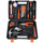 38pcs Insulating Insulating Tape Bits Holder Wrench Wire-cutter Claw Hammer Screwdriver Sleeves Household Combination Kit Hardware Toolbox Wide Application Hand Tool
