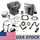 US STOCK - 52mm Cylinder Piston Kit Crankcase Muffler Gasket Oil Seal Oil Fuel Filter Hose Combo For MS460 046 Chainsaw 2-4 Days Delivery Time Fast Shipping For US Customers Only