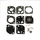 Zama RB-86 Carburetor Carb Repair Diaphragm Kit For LE-H53, LE-H54 & LE-H54A Homelite Simple Start Trimmer