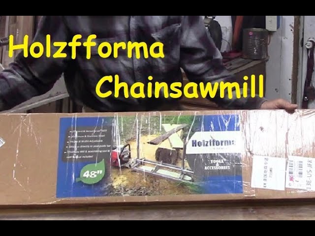 Holzfforma Portable Sawmill UnBoxing