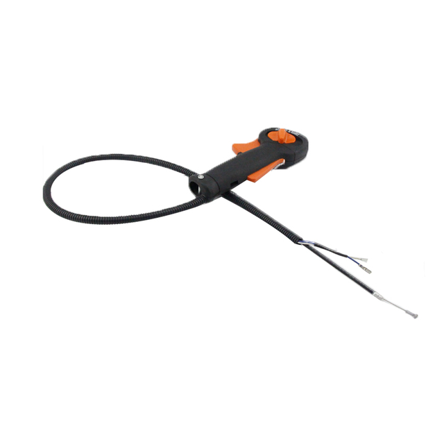 Control Handle For Stihl FS120 FS200 FS250 String Trimmer Brushcutter Throttle Control Bike handle With Cable OEM# 4128 790 1301