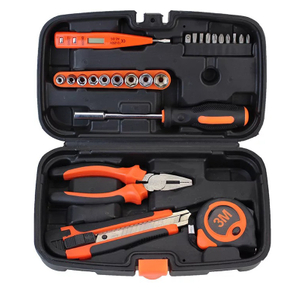 25pcs Wire-cutter Knife Measuring Tape Bits Holder Sleeves Household Combination Kit Hardware Toolbox Wide Application Hand Tool