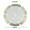 85mm/89mm Circular Diamond Saw Blades Cutting Disc Porcelain Tile Ceramic Saw Disc For Granite Marble Concrete Stone Cutting Disc
