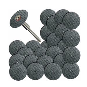 25pcs 32mm Resin Cutting Wheel Disc Blade Cut Off For Dremel Rotary Saw Blade With 3.2mm Shank Mandrel Rotary Tool