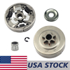 US STOCK - Chain Sprocket Clutch W-Clip Washer Needle Cage Bearing Combo For Stihl MS260 026 Chainsaw 2-4 Days Delivery Time Fast Shipping For US Customers Only