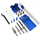 Aluminum Alloy Dowelling Jig Set Wood Dowel Drilling Position Jig Woodworking Tool