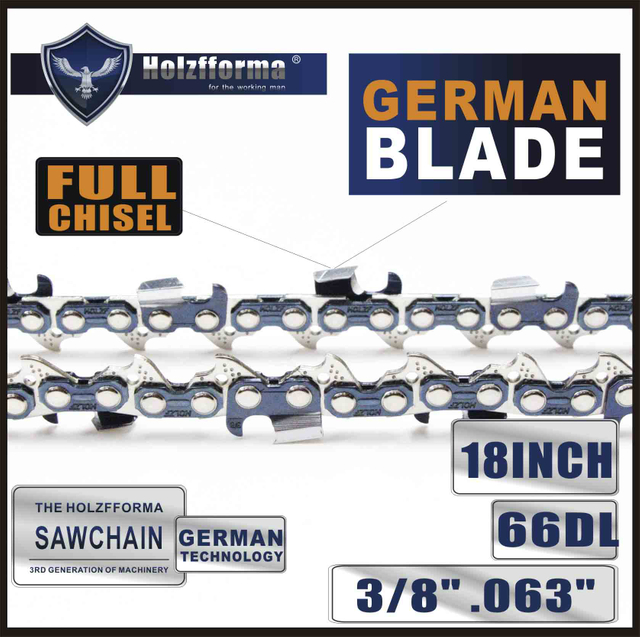 3/8 .063 18inch 66 Drive Links Saw Chain For Many Stihl Chainsaws Like MS361 MS362 MS380 MS390 MS440 MS441 MS460 MS461 MS660 MS661 MS650