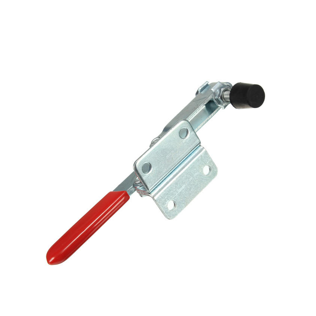 GH-201-C Toggle Clamp Metal Horizontal Type Adjustable Fast Hand Clamp Quick Release Hand Tool Holding Capacity 182kg