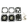 ZAMA RB-73 Carburetor Repair Gasket Kit For Poulan Pro VS-2 22 H18-22 HG55-22 Zama C1U-W4 C1U-W4A C1U-W4B C1U-W4C C1U-W4D C1U-W4E C1U-W7A C1U-W7C & C1U-W7D Type Carbs Featherlite Gas Trimmers