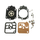 Tillotson RK-1HE Carb Rebuild Kit For Andreas Stihl 038AVMEQ Jonsereds 535 Wacker BH-23 Opem 165 Dolmar 111 115 Tillotson HS-3A HE-1A HE-5A HE-6A HE-7A HE-9A HE-10A HE-12A