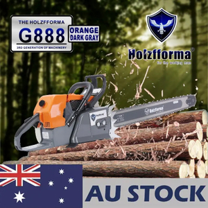 AU STOCK only to AU ADDRESS - 122cc Holzfforma® G888 Gasoline Chain Saw Power Head Without Guide Bar and Chain Produced By Farmertec All parts are Compatible With MS880 088 Chainsaw 2-4 Days Delivery Time Fast Shipping For AU Customers Only