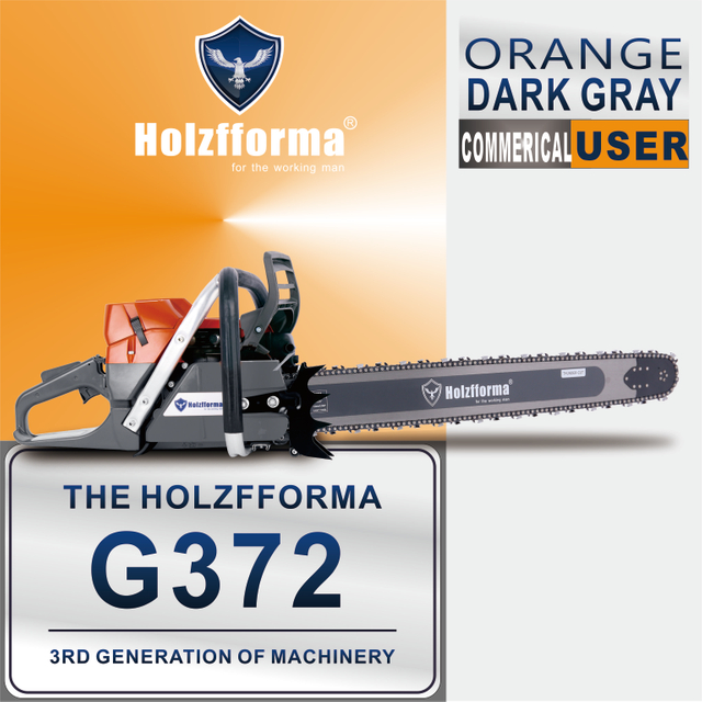 71cc Holzfforma® G372 Gasoline Chain Saw Power Head 50mm Bore Without Guide Bar and Chain Top Quality By Farmertec All Parts Are For Husqvarna 372XP Chainsaw With Wrap Around Handle Bar