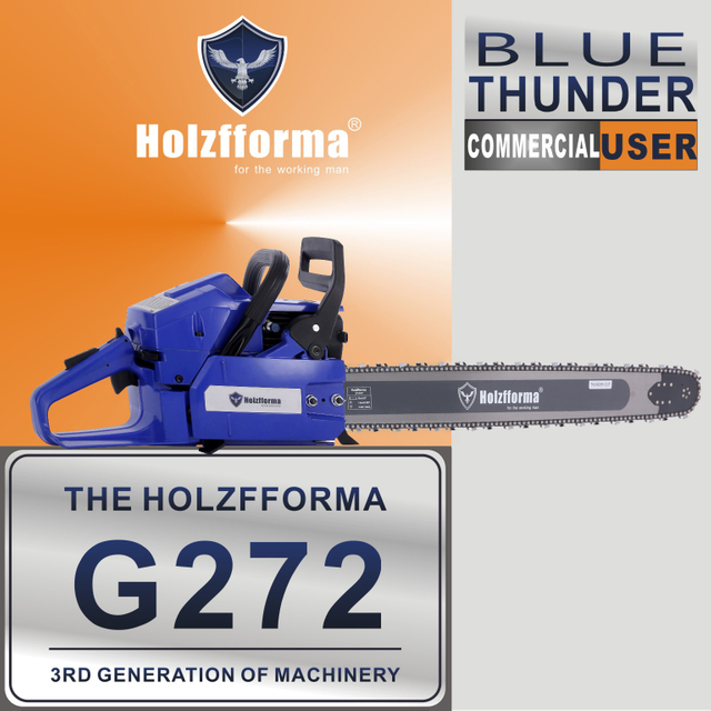 72cc Holzfforma® G272 Gasoline Chain Saw Power Head With Genuine Walbro Carburetor and Ignition Coil Without Guide Bar and Chain By Farmertec All Parts Are For HUSQ 61 268 272 XP Chainsaw