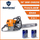 71cc Holzfforma G444 Chainsaw Power Head 36" Bar Standard Ripping Skip Chain