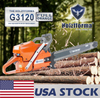 US STOCK-118.8cc Holzfforma G3120 Gasoline Chainsaw Power Head Without Saw Chain and Guide Bar 2-4 Days Delivery Time Fast Shipping For US Customers Only