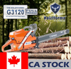 CA STOCK-118.8cc Holzfforma G3120 Gasoline Chainsaw Power Head Without Saw Chain and Guide Bar 2-4 Days Delivery Time Fast Shipping For CA Customers Only