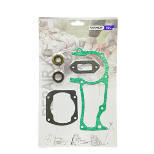 Set Of Gaskets Crankcase Cylinder Muffler Gasket Oil Seal For Husqvarna 362 365 371 372 XP Chainsaw Replace OEM 503 64 72-01