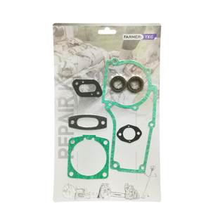 Set Of Gaskets Crankcase Cylinder Muffler Gasket Oil Seal For Husqvarna 394 394XP 395 395XP Chainsaw Replace OEM 503 47 37-01