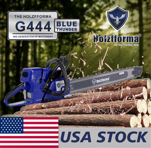 US STOCK - Holzfforma® 71CC Blue Thunder G444 MS440 044 Gasoline Chain Saw Power Head Without Guide Bar and Chain 2-4 Days Delivery Time Fast Shipping For US Customers Only