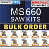 MS660 10 SAWKITS BULK ORDER(Minimum Order Quantity 10 Sets) Complete aftermarket repair kits For Stihl MS660 066
