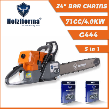 71cc Holzfforma G444 Chainsaw Power Head 24