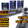 Holzfforma® Pro 36 Inch 3/8 .063 114DL Solid Bar & Full Chisel Standard Chain & Semi Chisel Ripping Chain & Full Chisell Skip Chain Combo For For Husqvarna 61 66 262 xp 266 268 272 xp 281 288 362 365 372 xp 385 390 394 395 480 562 570 575 3120 XP Chainsaw