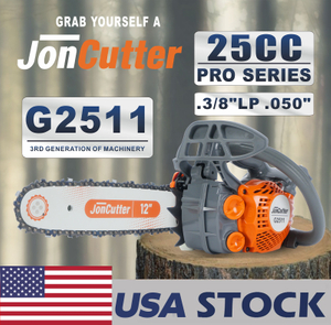  US STOCK-25cc JonCutter G2511 Top Handle Arborist Gasoline Chainsaw Power Head With 12inch Saw Chain and Guide Bar 2-4 Days Delivery Time Fast Shipping For US Customers Only