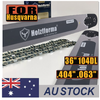 AU STOCK - Holzfforma® 36inch 104DL .404" .063" Guide Bar & Full Chisel Saw Chain Combo For Holzfforma G3120 Chainsaw 2-4 Days Delivery Time Fast Shipping For AU Customers Only
