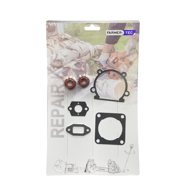 Set Of Gaskets Crankcase Cylinder Muffler Gasket Oil Seal for Stihl FS120 FS200 FS250 Chainsaw Replace OEM 4134 007 1050