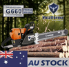 AU STOCK - 92cc Holzfforma® G660 Gasoline Chain Saw Power Head With 36inch Guide Bar and Three Chains For MS660 066 Chainsaw 2-4 Days Delivery Time Fast Shipping For AU Customers Only