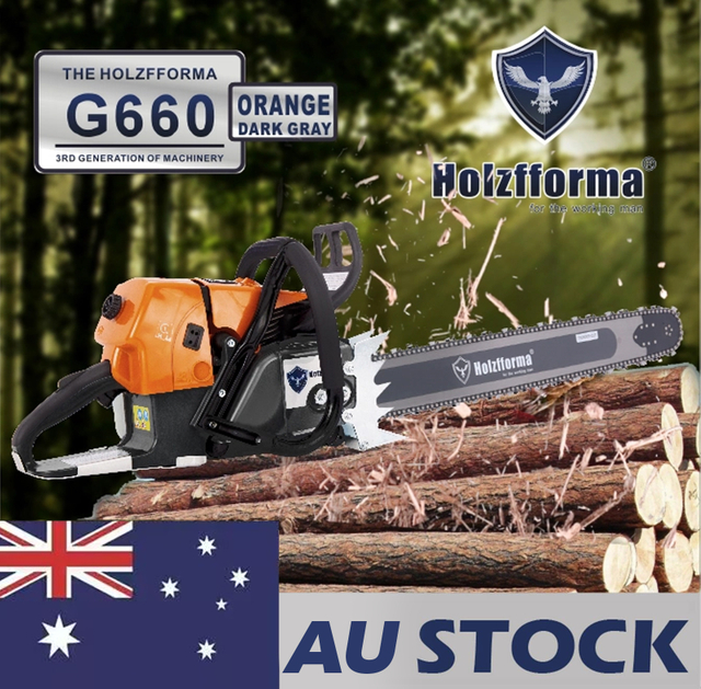 AU STOCK only to AU ADDRESS - 92cc Holzfforma® G660 Gasoline Chain Saw Power Head Without Guide Bar and Chain Top Quality By Farmertec All parts are For MS660 066 Chainsaw 2-4 Days Delivery Time Fast Shipping For AU Customers Only