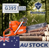 AU STOCK only to AU ADDRESS - 93.6cc Holzfforma® G395 Gasoline Chain Saw Power Head Full Orange 56mm Bore Without Guide Bar and Chain Top Quality By Farmertec All parts are For Husqvarna 394 395 394XP 395XP Chainsaw 2-4 Days Delivery Time Fast Shipping For AU Customers Only