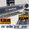 Holzfforma® 24 Inch Guide Bar &Saw Chain Combo 3/8 .058 84DL For Husqvarna 61 66 266 268 272 281 288 365 372 385 390 394 395 480 562 570 575