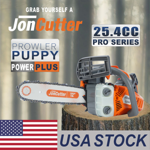 US STOCK - 25.4cc JonCutter G2500 Top Handle Arborist Gasoline Chainsaw Power Head With 12inch Saw Chain and Guide Bar 2-4 Days Delivery Time Fast Shipping For US Customers Only