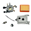 Carburetor Air Filter Base Fuel Line Fuel Filter Tip Fuel Pump For Stihl FS120 FS450 Brush Cutter