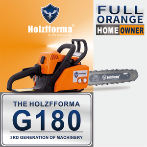31.8cc Holzfforma® G180 Gasoline Chain Saw Power Head Orange Color Only Without Guide Bar and Saw Chain All Parts Are For MS180 018 Chainsaw